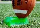 Triplex football 3 in 1 kicking kickoff tee stealth green 1" INCH Onside notch