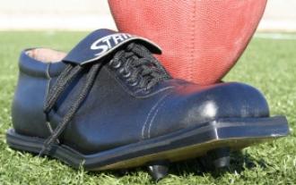 Football Square Toe Kicking Shoe