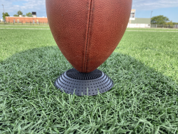 Original Round Kicking Block TM - 1" (one inch) - American Football's First! - 2 Tee Package